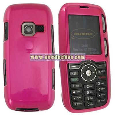 Clip-on Hot Pink Case for LG Rumor LX260