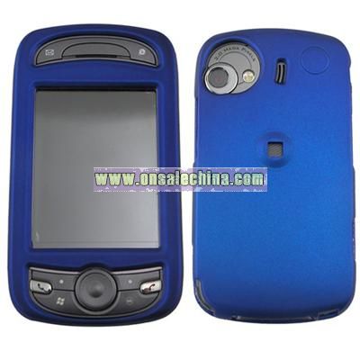 Blue Rubber-coated Case for HTC PPC-6800
