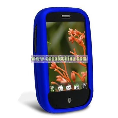 Dark Blue Clip-on Rubber Coated Case for Palm Pre