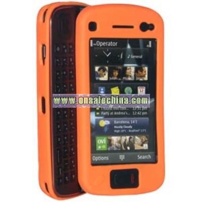 Silicone Jelly Case for Nokia N97 Orange