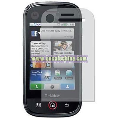 Clear Screen Protector for T-Mobile Motorola Cliq