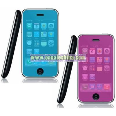 Apple iPhone 3G 3GS Stylish Colored Screen Protector