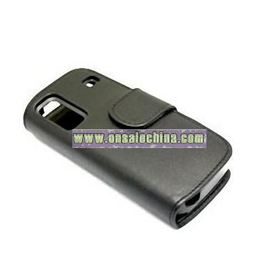 Leather Case for Nokia N86 Black