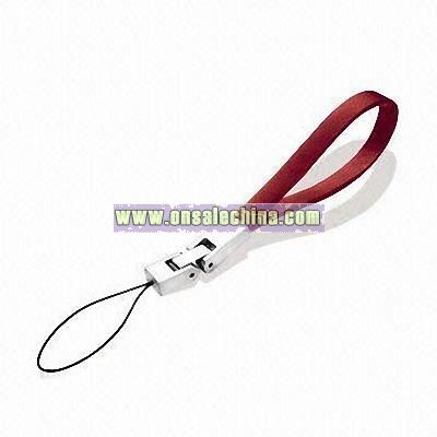 Red Leather Mobile Phone Strap