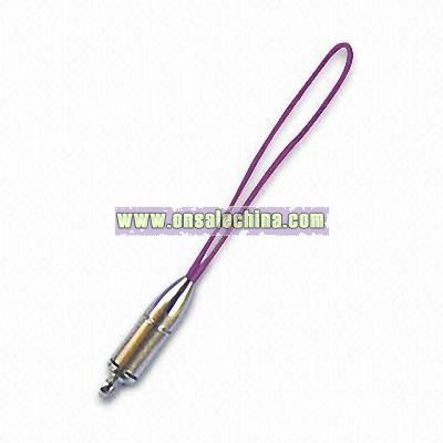Mobile Phone Strap in Various Colors with Metal Fitting