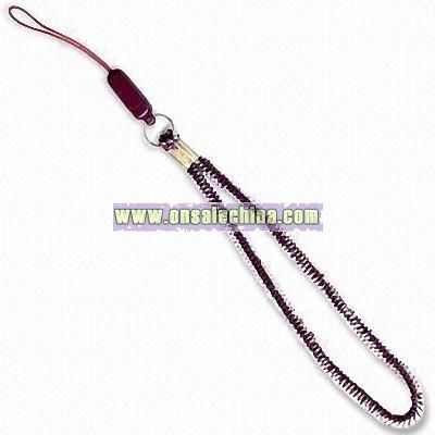 Promotional Polyster Cell Phone Strap