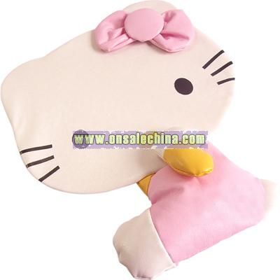 Hello Kitty Wrist Rest Mouse Pad