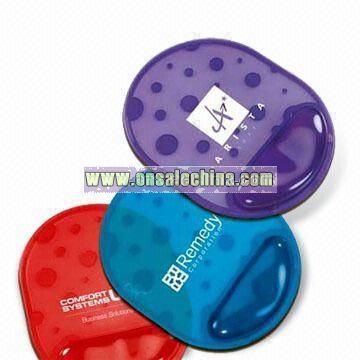Crystal Gel Mouse Pads with Arm Rest Mouse Pads