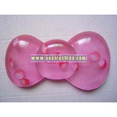 Hello Kitty Bow shaped wrist rest support