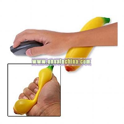 Banana Mouse Hand Wrist Rest Supporter Yellow