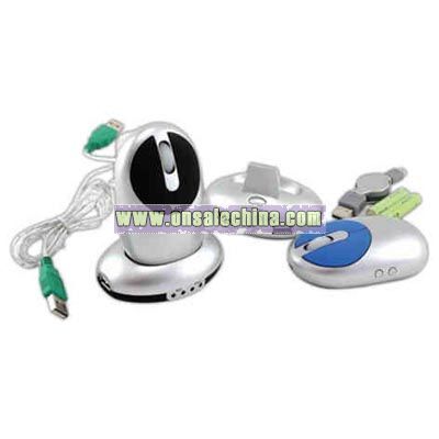 wireless mouse with USB hub