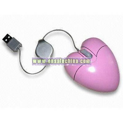 Heart optical mouse