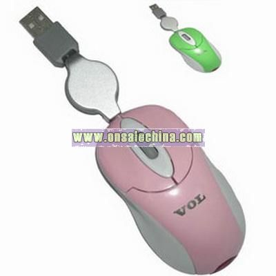 Retractable Optical Mouse