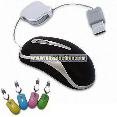 Optical Mouse with 800DPI High Resolution and Ergonomic Design