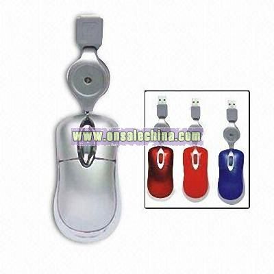 Super Mini Optical Mouse with Zoom In/Out Functions