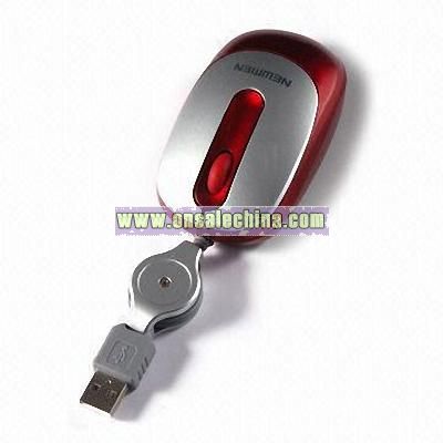 MR Lens Optical Mouse with USB Port