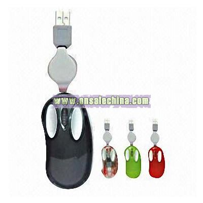 Computer Wired Optical Mouse for Laptop