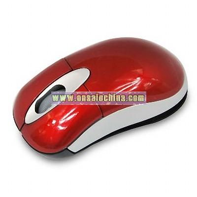 Red 3D Optical Mouse