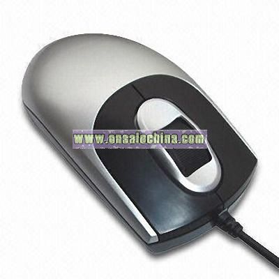 Standard Optical Mouse with Wide Middle Scroll