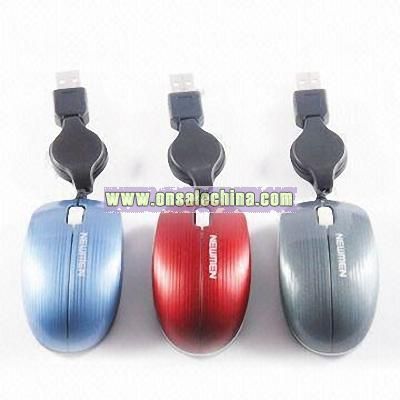 Mini Optical Mouse Available in Various Colors