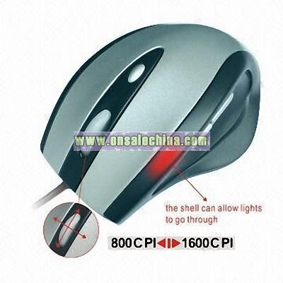 8 Buttons Optical Mouse