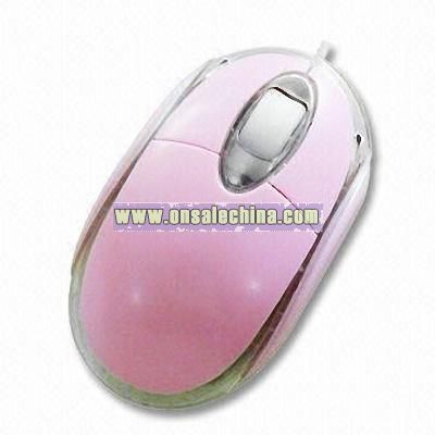 Computer Wired 3D Optical Mouse with Big Scroll Wheel
