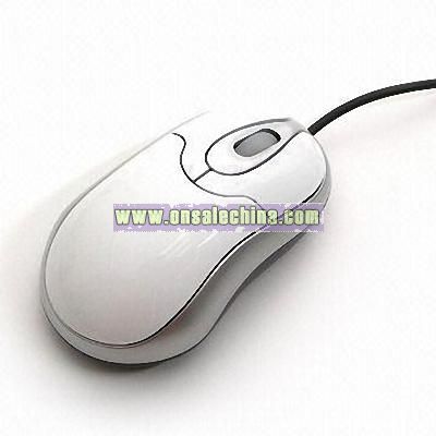 3D Mini Optical Mouse with Retractable Cable
