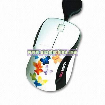 Printing Comfortable Grip Optical Mouse