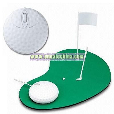 USB Golf Ball Shaped Mouse