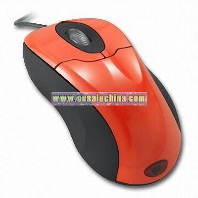 Orange Optica Mouse