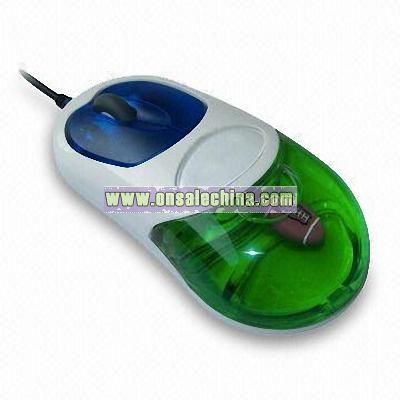 3D Liquid Optical Mouse with Customized Floater