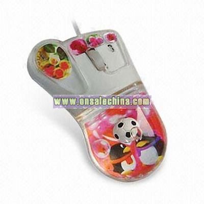 3D Wired Liquid Optical Mouse