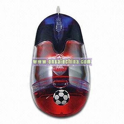 Liquid-filled Computer Mouse with Floater