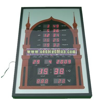 Muslim AZAN Clock