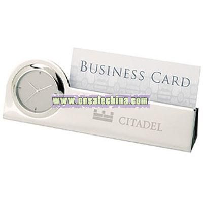 Struttura III - Business Card Holder & Clock