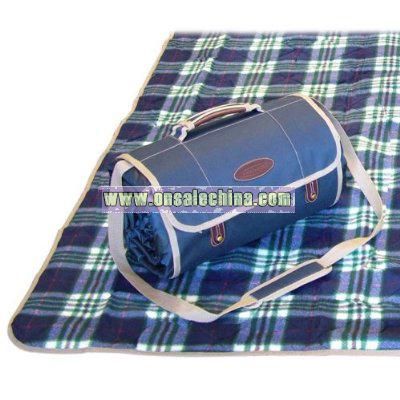 Luxury Picnic Blanket - Blue