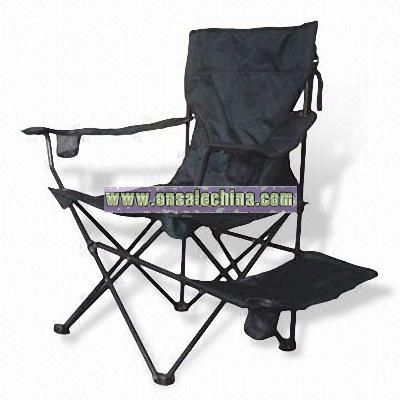 Camping Chair with Side Table and 16mm Steel Tube