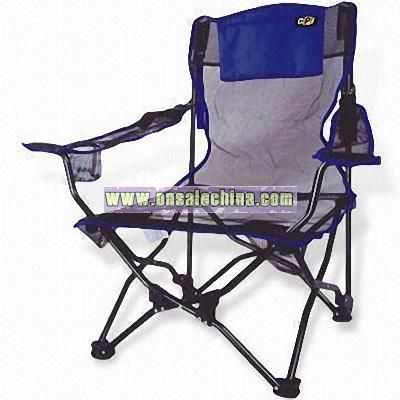 Camping Chair with Mesh and Two Adjustable Position