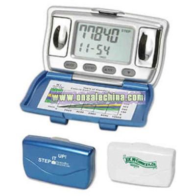 Body fat measurement pedometer