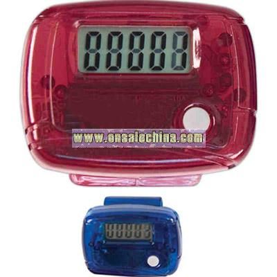Basic step-counter pedometer