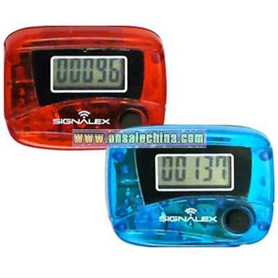 Easy to operate pedometer with sleek design
