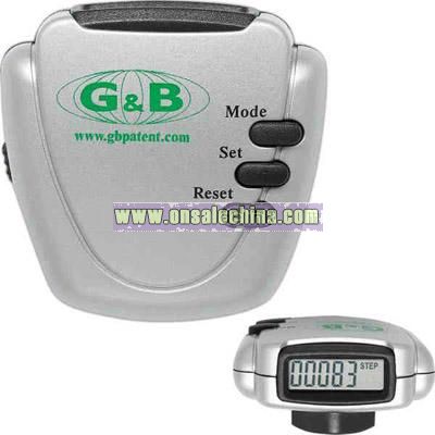 digital pedometer with step counter
