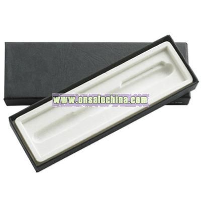 Single Pen Cardboard Box with Clear Interior Cover