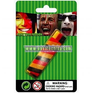 Football Supporters Face Stick with Three Optional Colors