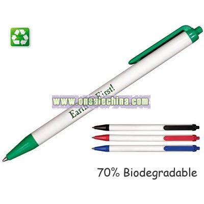 Eco Sham Biodegradable Click Pen