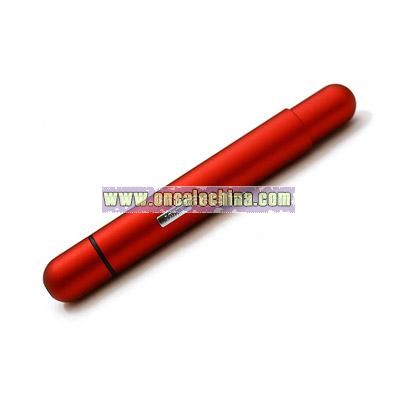 Lamy Pico Pocket Size Extendable Ballpoint Pen - Medium Point - Red Body