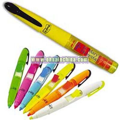 Econ-O-Line Post-it flag highlighter pen