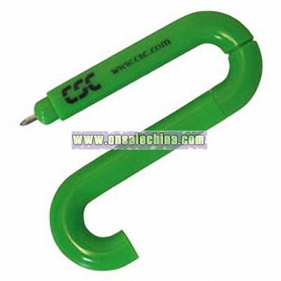 Carabiner Pen - Green