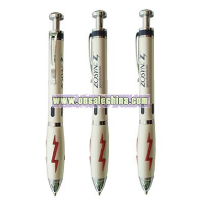 Metal Ballpoint Pens with Silicone Grip