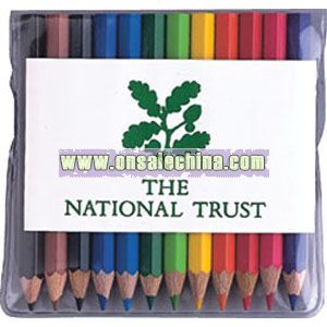 WALLET OF COLOURING PENCILS